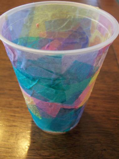 Preschool Crafts for Kids*: Mother's Day Stained Glass Flower Vase Craft