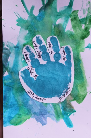 Father's Day Handprint Craft